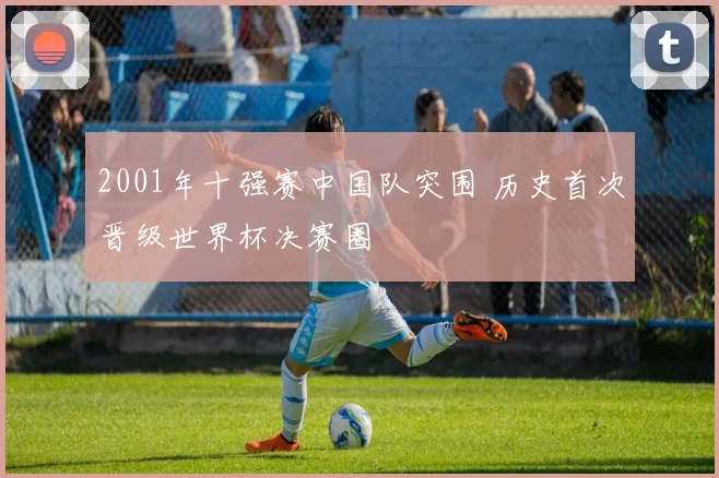 2001年十强赛中国队突围 历史首次晋级世界杯决赛圈