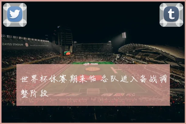 世界杯休赛期来临 各队进入备战调整阶段