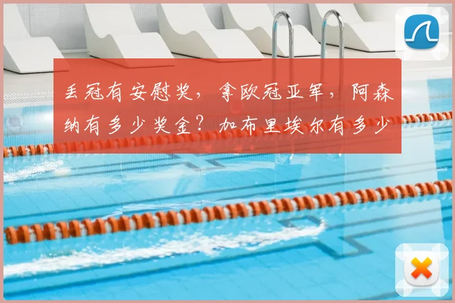 丢冠有安慰奖，拿欧冠亚军，阿森纳有多少奖金？加布里埃尔有多少